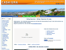 Tablet Screenshot of casauna.dk