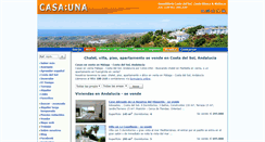 Desktop Screenshot of casauna.es