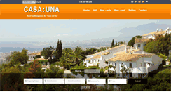 Desktop Screenshot of casauna.com